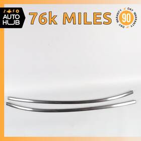 980145036 Maserati Granturismo M145 Roof Drip Rail Door Upper Molding Trim Set Oem 76k
