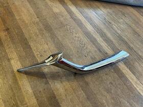 Mazda Kb8a507j1b Ma1215107 Cx-5 Cx5 2017-2021 Right Front Bumper Lower Grill Molding Chrome Trim Oem