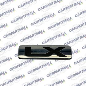 Lc70-51761 Mazda 2000-2006 Mpv Rear Trunk Emblem Lx Logo Symbol Sign Chrome Oem