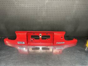 Na015085 Mazda 90-97 Miata Mx5 Na License Plate Tail Garnish Finish Panel Red Damaged
