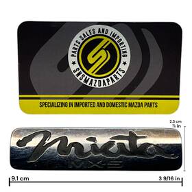 Nc10-51-721b Mazda Nc37-51-731a 99-05 Miata Mx5 Nb Oem Rear Back Trunk Lid Badge Emblem Logo