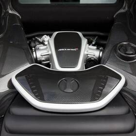 1211f1088cp Mclaren Oem Mp4-12c/ 650s Carbon Fiber Intake Plenum And Header Tank Covers