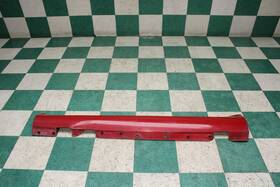 189-mercedes Mercedes 06-08 Slk280 Fire Opal Red Driver Left Lh Rocker Molding Side Skirt Factory Oem