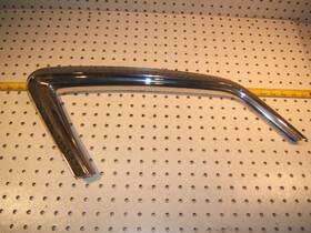 Mercedes-benz 107 698 02 89 C107 Slc Rear Side Window Ouside Right Vent Chrome Genuine Mbz 1 Cover