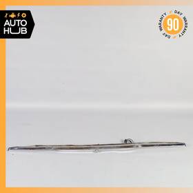 1076901380 Mercedes-benz 72-89 R107 450slc 380sl Rear Trunk Molding Trim Set Of 3 With Lock Oem