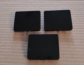 Mercedes-benz 14069890330 Set Of 3 S-class Jack Hole Covers 2000 - 2006 Black Oem