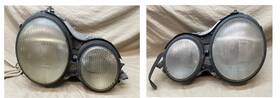 144-346-00 Mercedes-benz 96-99 W210 E Class Headlights Complete Set Oem Genuine Hella