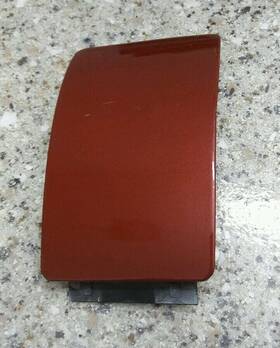 1706980330 Mercedes-benz 1998-2004 Slk230 Slk320 Jack Hole Cover Firemist Red - Left Rear