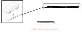 Mercedes-benz 189.mb1j16 Glc300 2016 Rocker Panel Moulding 9155893