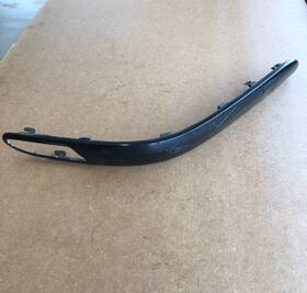 2038854421 Mercedes-benz 2002-2005 C320 Coupe Front Right Bumper Rail Molding Black Oem