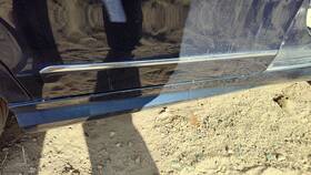 2047300280 Mercedes-benz 08-14 C300 Passenger Right Rear Moulding From Door Back Trim Lunar Blue 890