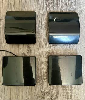 2156982130 Mercedes-benz 2000-2006 W215 Cl55 Cl500 Amg Rocker Panel Side Skirt Jack Cover X4 Oem
