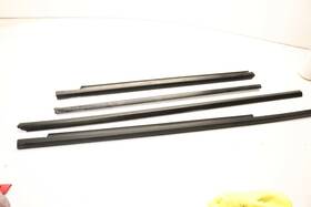 220-690-01-80 Mercedes-benz 00-06 W220 S55 Amg Door Upper Window Belt Moldings Set Of 4 Y7577