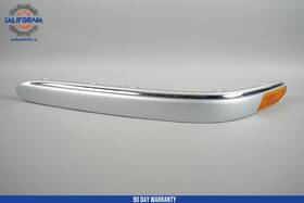 2208851521 Mercedes-benz 03-06 W220 S500 S55 Amg Front Left Side Bumper Molding Trim Silver Oem