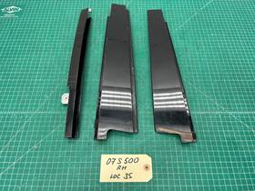 2216901487 Mercedes-benz 07-13 W221 S550 Right Side Pillar Trim Modling Set Of 3 Item Oem