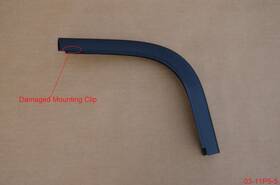 463-698-90-00-7c45 Mercedes-benz 19 G Class W463 Rear Right Roof Moulding Genuine A4636989000 Oem Used