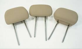 A2049701950 Mercedes-benz 2008-2014 W204 C300 C350 Rear Seat Head Rest Headrest Beige Tan Set 3