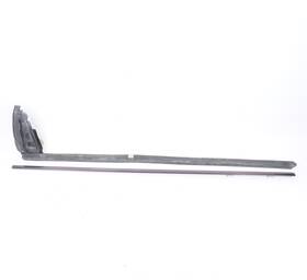 A2607200124 Mercedes-benz 03-11 R230 Sl500 Sl550 Door Window Weather Seal Molding Front Left Oem