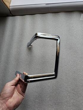 D5mb-6029 Mercury 1975-1979 Grand Marquis 1/4 Extension Chrome Trim Passenger Side 1976 77
