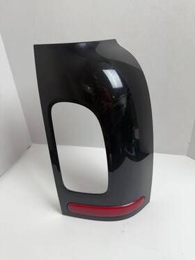 5113.7240231 Mini Cooper Clubman R55 Rear Right Barn Door Brake Light Bezel Black 2008 Oem 5113.7240231 Mini Cooper Clubman R55 Rear Right Barn Door Brake Light Bezel Black 2008 Oem