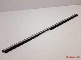 51377190615 Mini 2010 Cooper S R57 Convertible Rear Left Quarter Panel Weatherstrip Chrome
