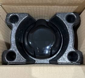 51712457412 Mini Oem Cooper S Jcw F55 F56 F57 2014 - 2019 Piano Black Gas Cap