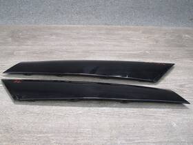 7272583 Mini 07-13 Cooper R55 R56 R57 Set Of 2 Front Exterior A Pillar Trim Panel Oem