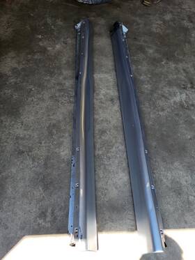 6512a599 Mitsubishi 03-06 Lancer Evolution Evo 8 9 Side Skirt Rocker Panel Set Skirts Left Right Oem