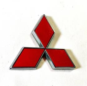 Mb882860 Mitsubishi Galant Mirage Red Diamond 3 Inch Emblem Badge Logo 214/340