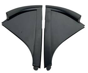 Mn159363 Mitsubishi 2006-2012 Eclipse Driver And Passenger Front Door Corner Cover Trim Set