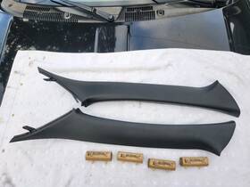 Mr320675 Mitsubishi 01-05 Oem Eclipse Convertible Windshield A Pillar Panels Trim Spyder