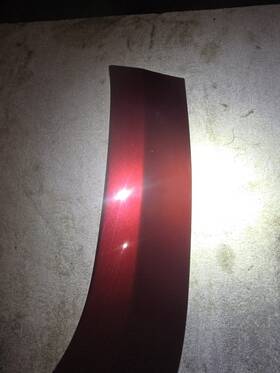 Mopar 1pc77nrvai 2011 - 2022 Jeep Grand Cherokee Srt 8 Left Quarter Molding Flare Srt8 Velvet Red