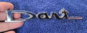 2254642 Mopar 1962 Dodge Dart Factory Oem One Door Nameplate Trim Emblem #2254642