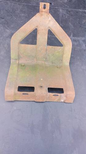2768623 Mopar 1967-68-69 Barracuda Front Liscense Plate Frame
