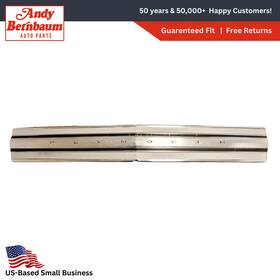 2841493 Mopar 1968 Plymouth Satellite Rear Trunk Deck Lid Finish Chrome Panel Trim