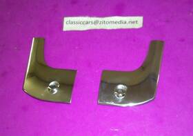 3419820-1 Mopar Nice Windshield Corner Moldings 70-74 Aar Cuda Challenger T/a R/t 440-6