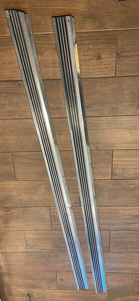 3680773 Mopar 1973 1974 Dodge Charger Se Nos Left Rocker Molding #3680773