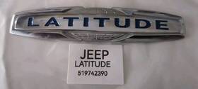519745390 Mopar 2015-20 Jeep Renegade Latitude Liftgate Hatch Blue Nameplate Badge