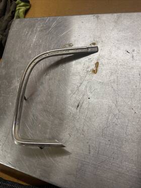 2842293 Mopar Dodge 1968 Charger Lh Driver Side Tail Panel Molding Trim Oem
