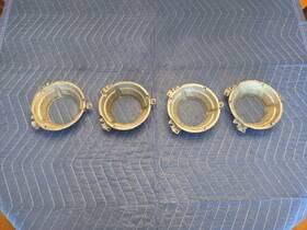 Md9501 Mopar 71 72 73 74 Challenger Charger Cuda Gtx Roadrunner Oem 4 Headlight Bucket Set