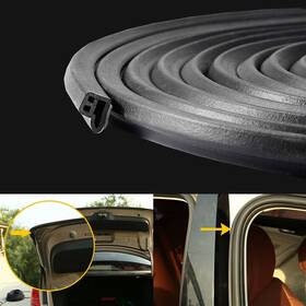 Fzmft-lx-10 Motortoolsoutlet For Toyota 10m Car Door Edge Rubber Seal Weather Strip L Shape Accessories