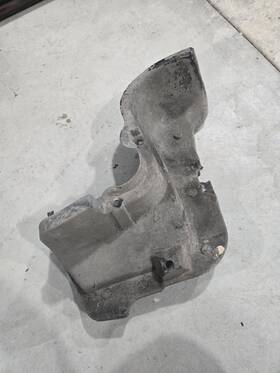 P7100 Nissan 17225 79-83 Datsun 280zx Fuel Filler Neck Cover Trim Panel