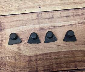 2436 Nissan 2001 2002 2004 Frontier Fender Flare Retainer Clip Covers 4 Oem