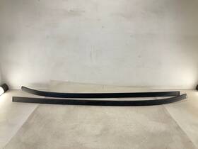 73852-4cl0a Nissan 18-20 Rogue Exterior Left Right Side Top Roof Rail Molding Trim Pair
