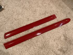 80871-8s500 Nissan 04 - 15 Titan Left Driver Side Front Rear Door Trim Molding Red A15