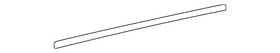 82283-6ra0a Nissan Genuine Frame Molding