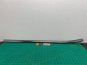 82821-4cl0a Nissan 14-20 Rogue T32 Rear Left Door Upper Molding Trim Chrome Strip Oem