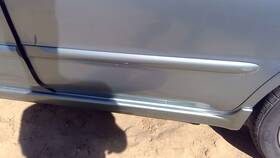 828715y766 Nissan 2002-2003 Maxima Driver Left Rear Moulding From Door Oem Back Trim Strip