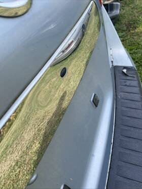 84810-1vx5a Nissan 2011-2013 Rogue Liftgate Finish Panel Chrome Used Camera And Smart Entry