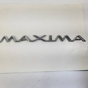 84894-0l700 Nissan 97 98 99 Maxima Chrome Rear Script Emblem Oem Badge Trunk Nameplate Gxe